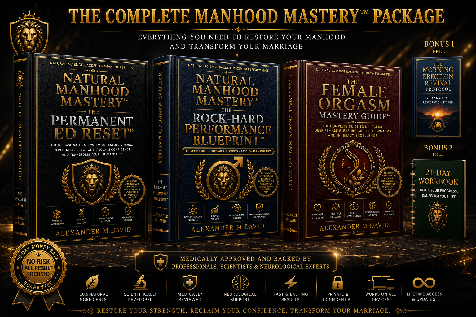 Natural Manhood Mastery — Complete Bundle
