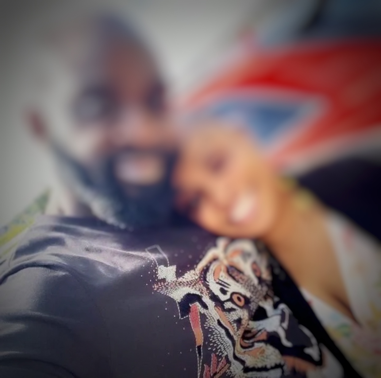 Tunde and his wife — restored